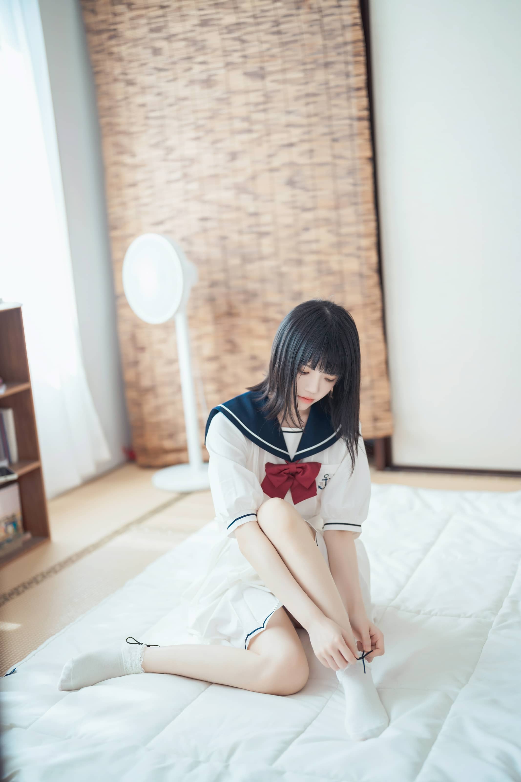 桜桃喵 NO.185 – 盛夏制服 [39P]