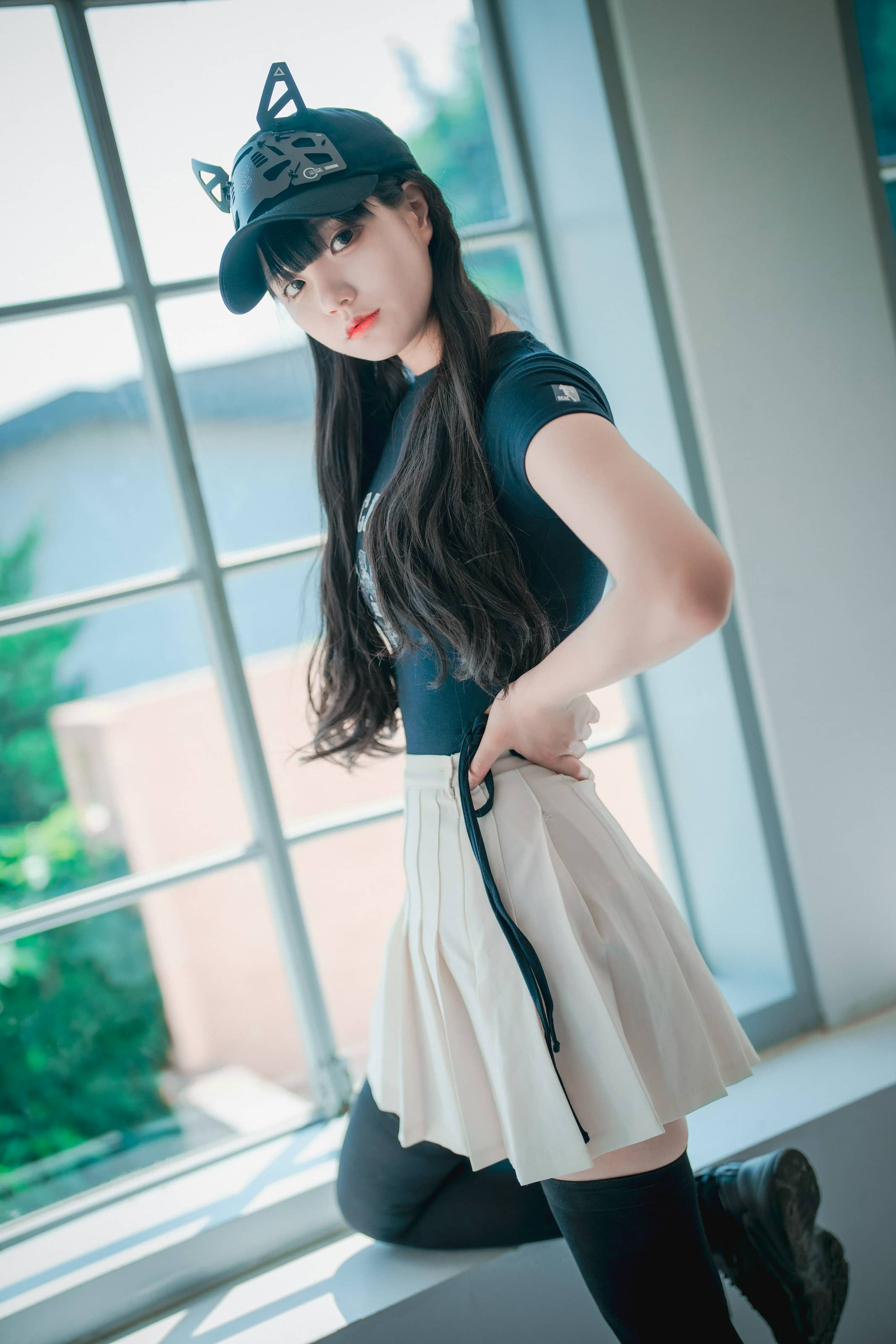 Jenny(정제니) NO.034 – [DJAWA] Classic Athletic Girl in Navy Blue [71P]