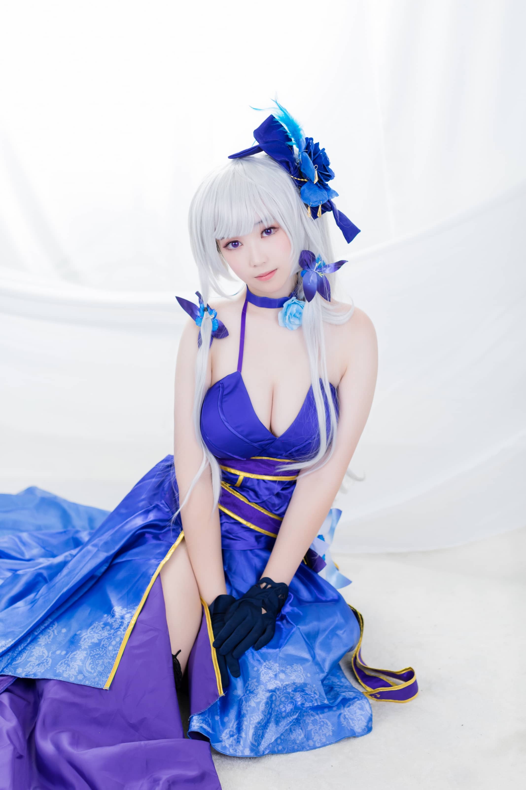 Bambi(밤비) NO.003 – Azur Lane Illustrious (Never-Ending Tea Party ver.) [21P]