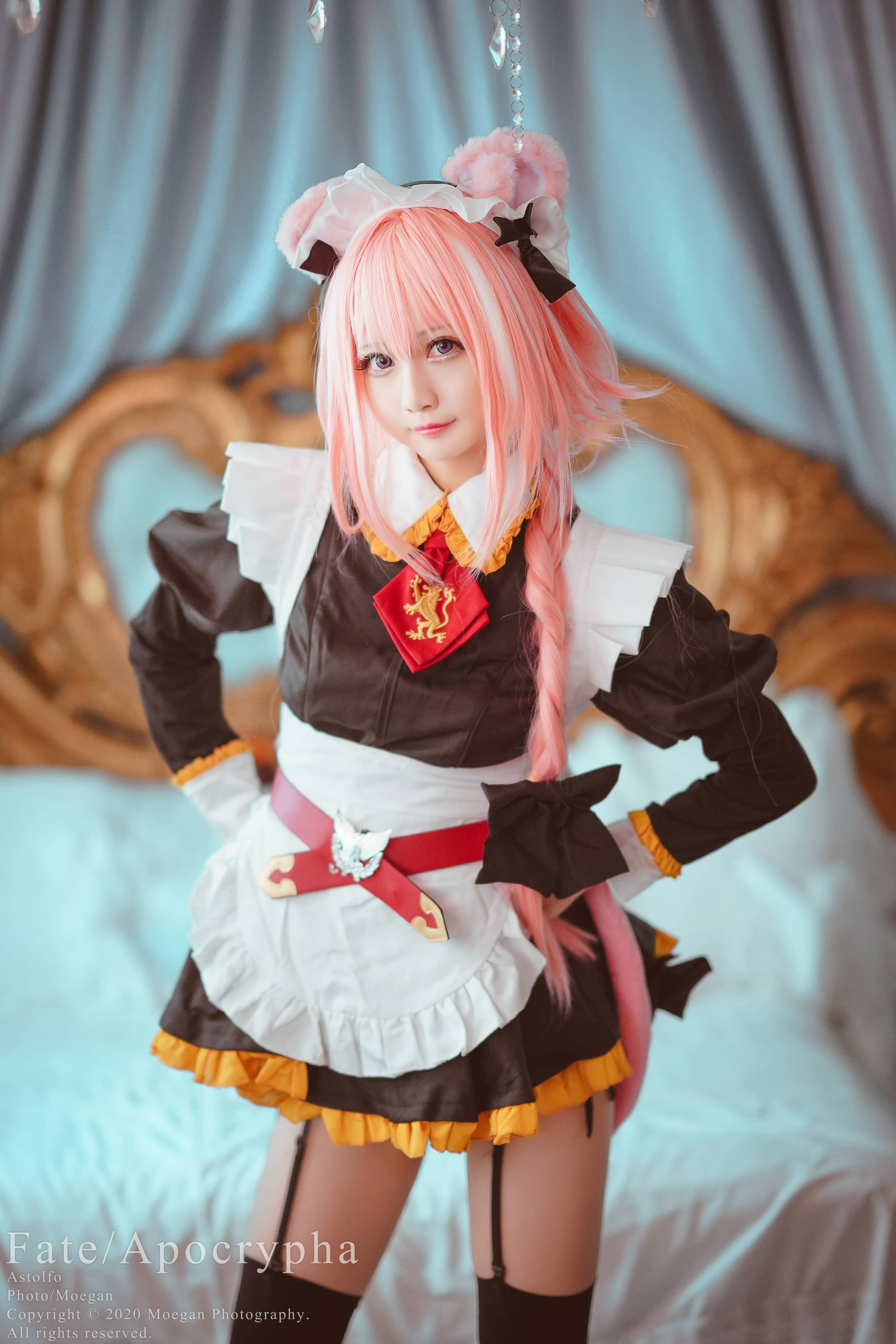 沖田凛花Rinka NO.025 – FateGrand Order Astolfo Maid ver [9P]