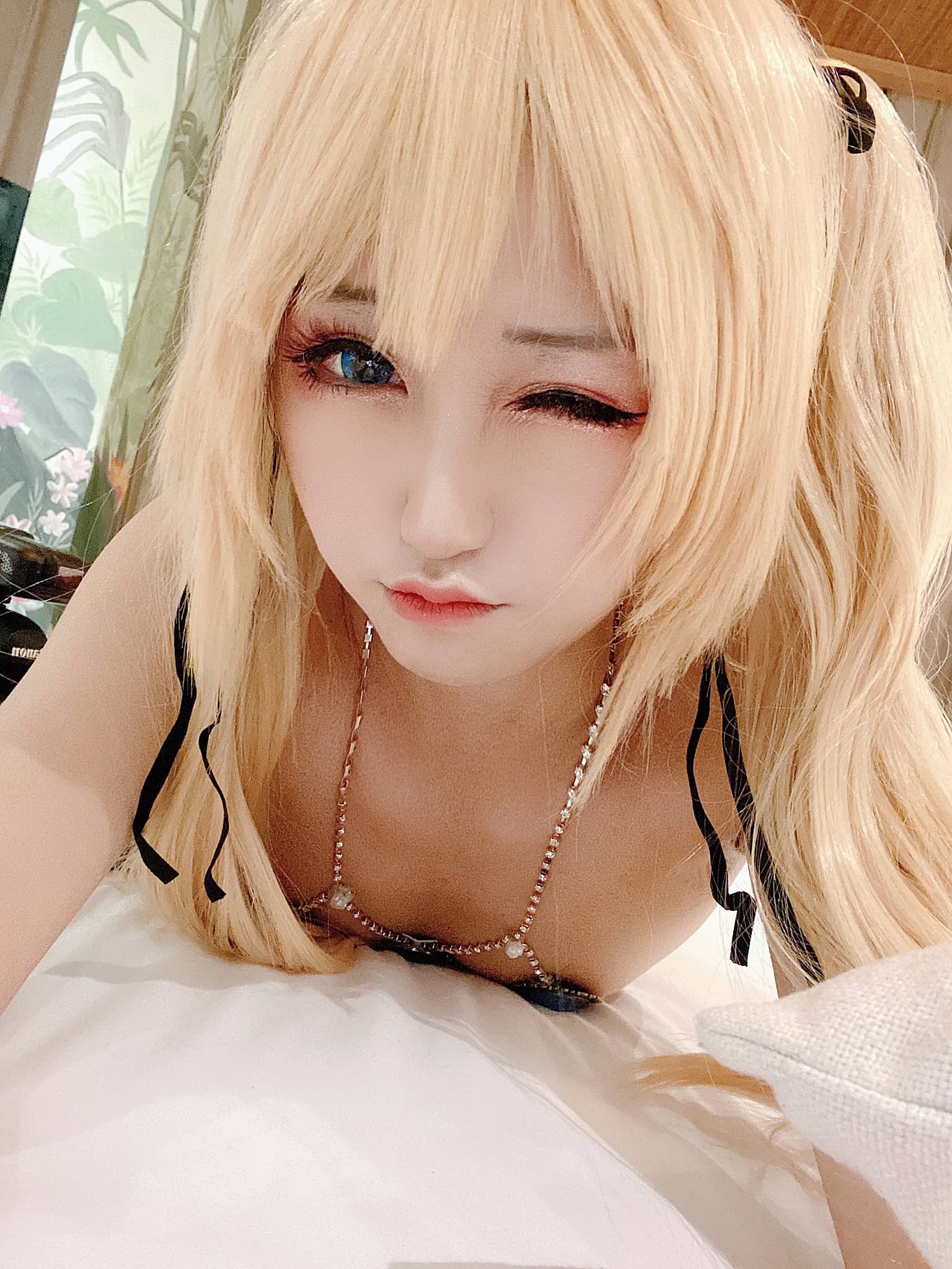 Kuuko W NO.014 – Marie Rose Fortune Bikini Selfie Set [33P]