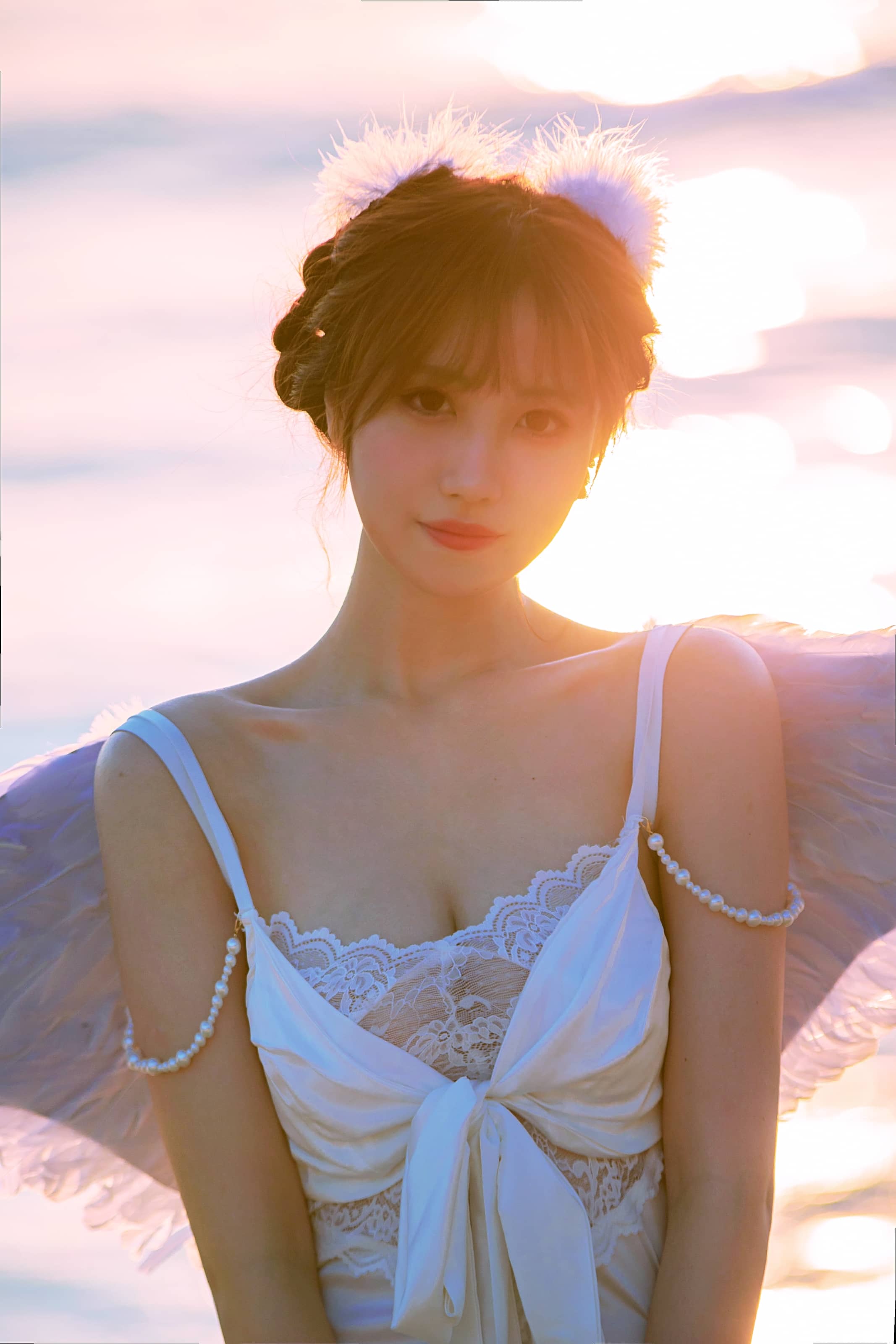 念雪ww NO.035 – 海边神明少女 [50P]