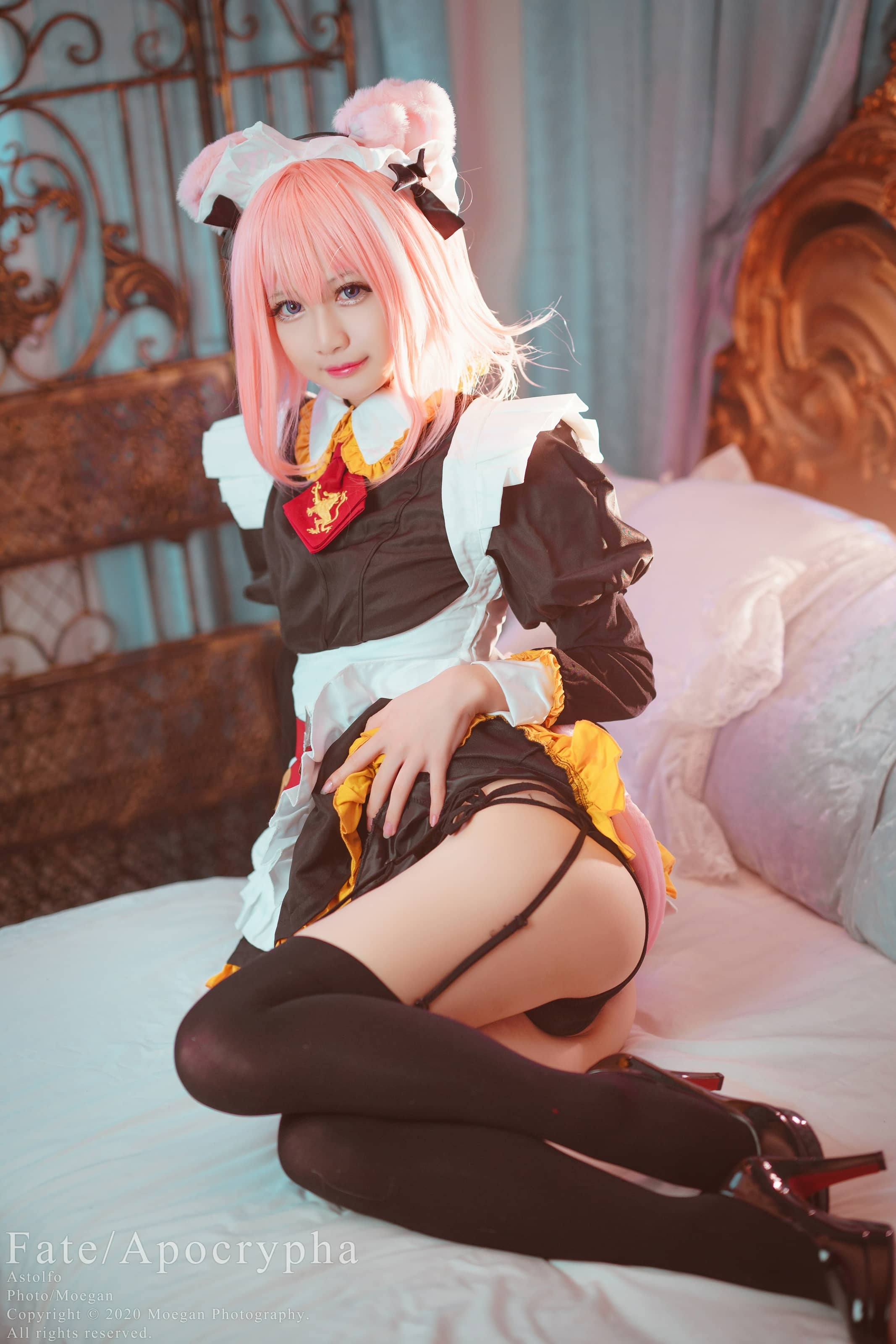 沖田凛花Rinka NO.025 – FateGrand Order Astolfo Maid ver [9P]