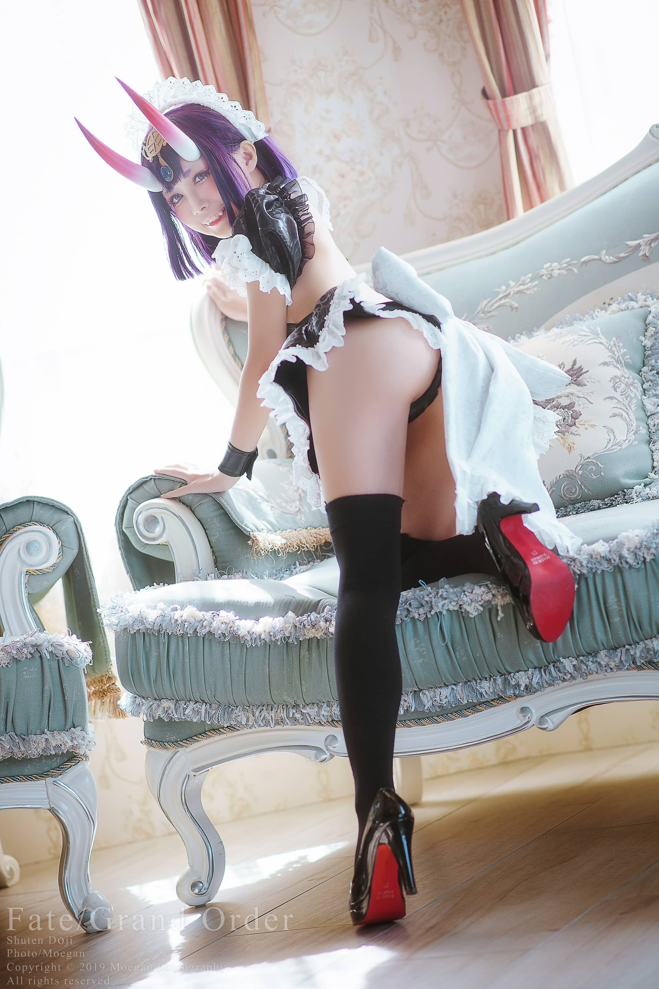 沖田凛花Rinka NO.018 – Fate Grand Order 酒呑童子 Maid ver [17P]