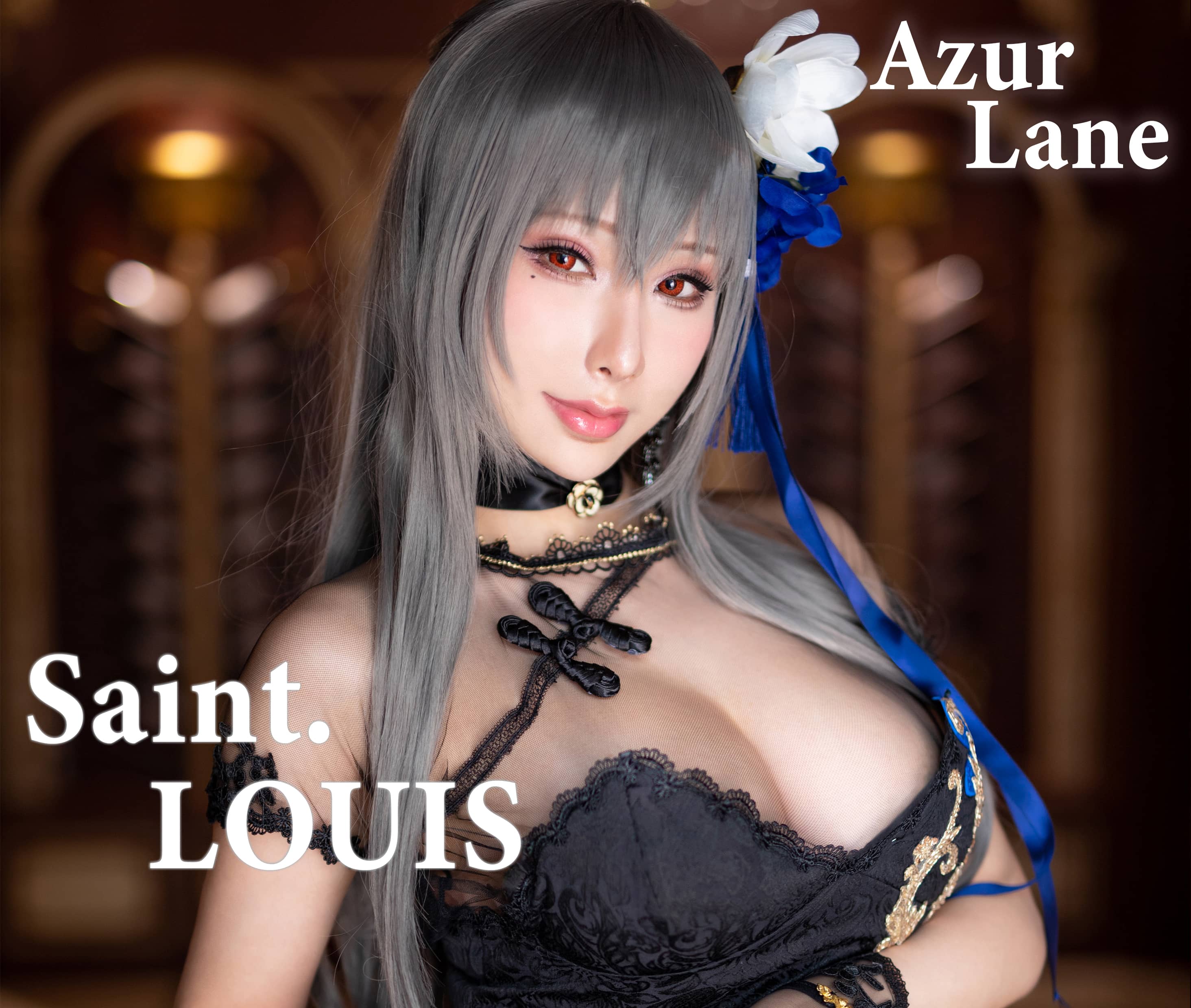 雨波_HaneAme NO.108 – AzurLane Saint.Louis 路易九世旗袍 [29P]