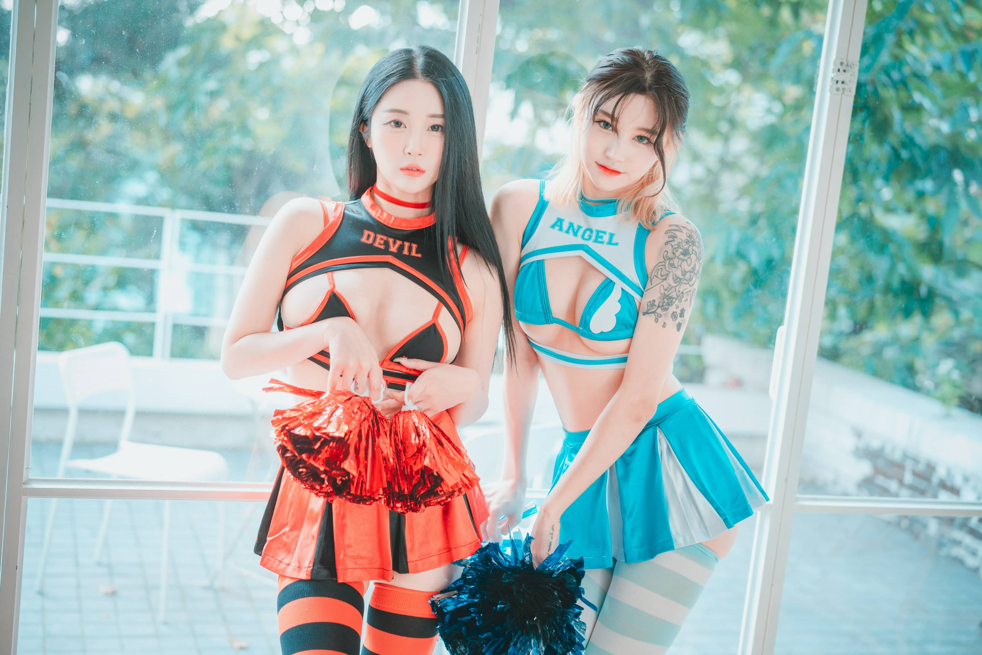 Bomi(보미) NO.008 – [DJAWA] Devil 666 & Angel 777 (&Taeri) [81P]