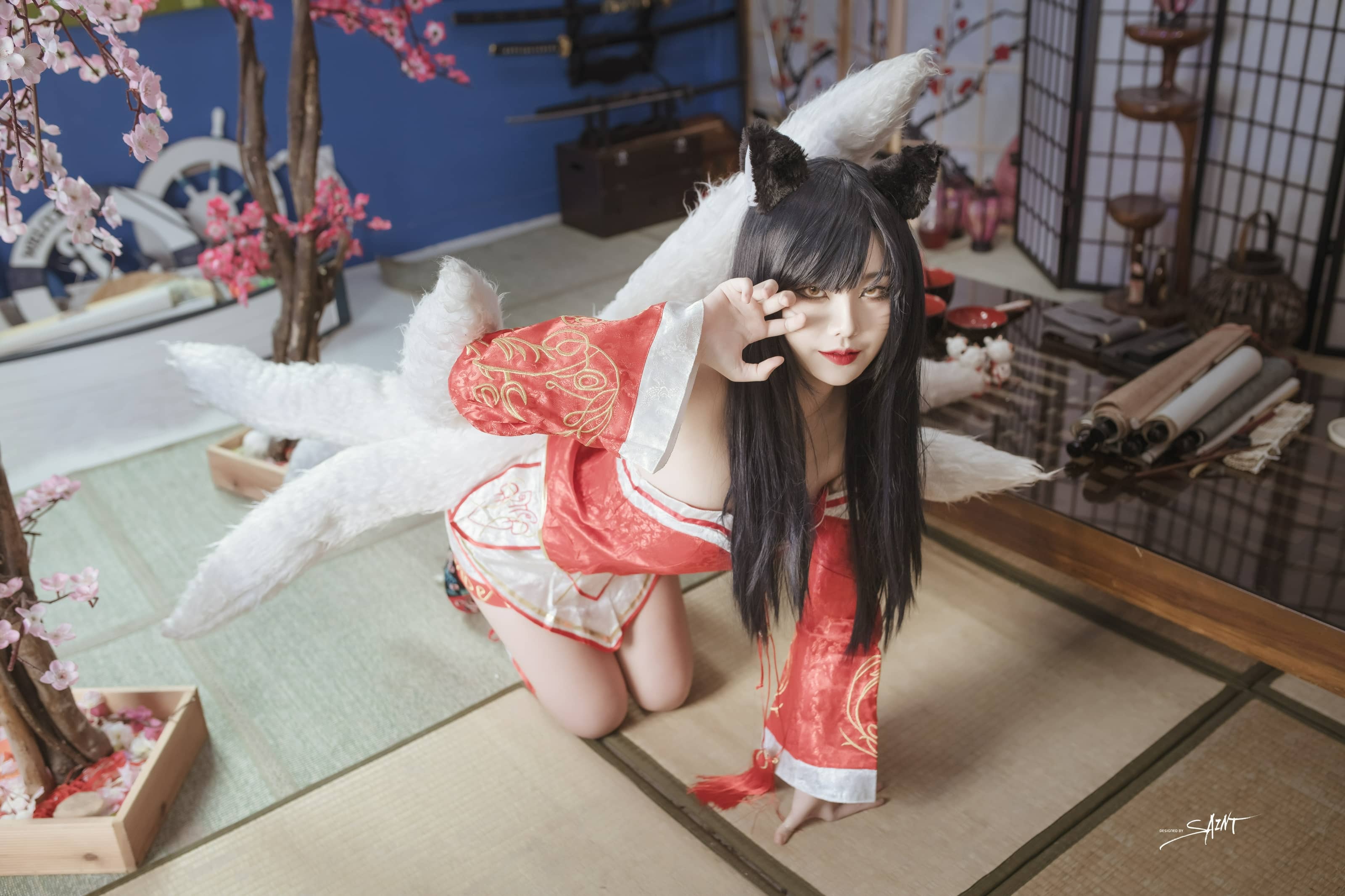 Yuna(윤아) NO.007 – [SAINT Photolife] Original Ahri [53P]