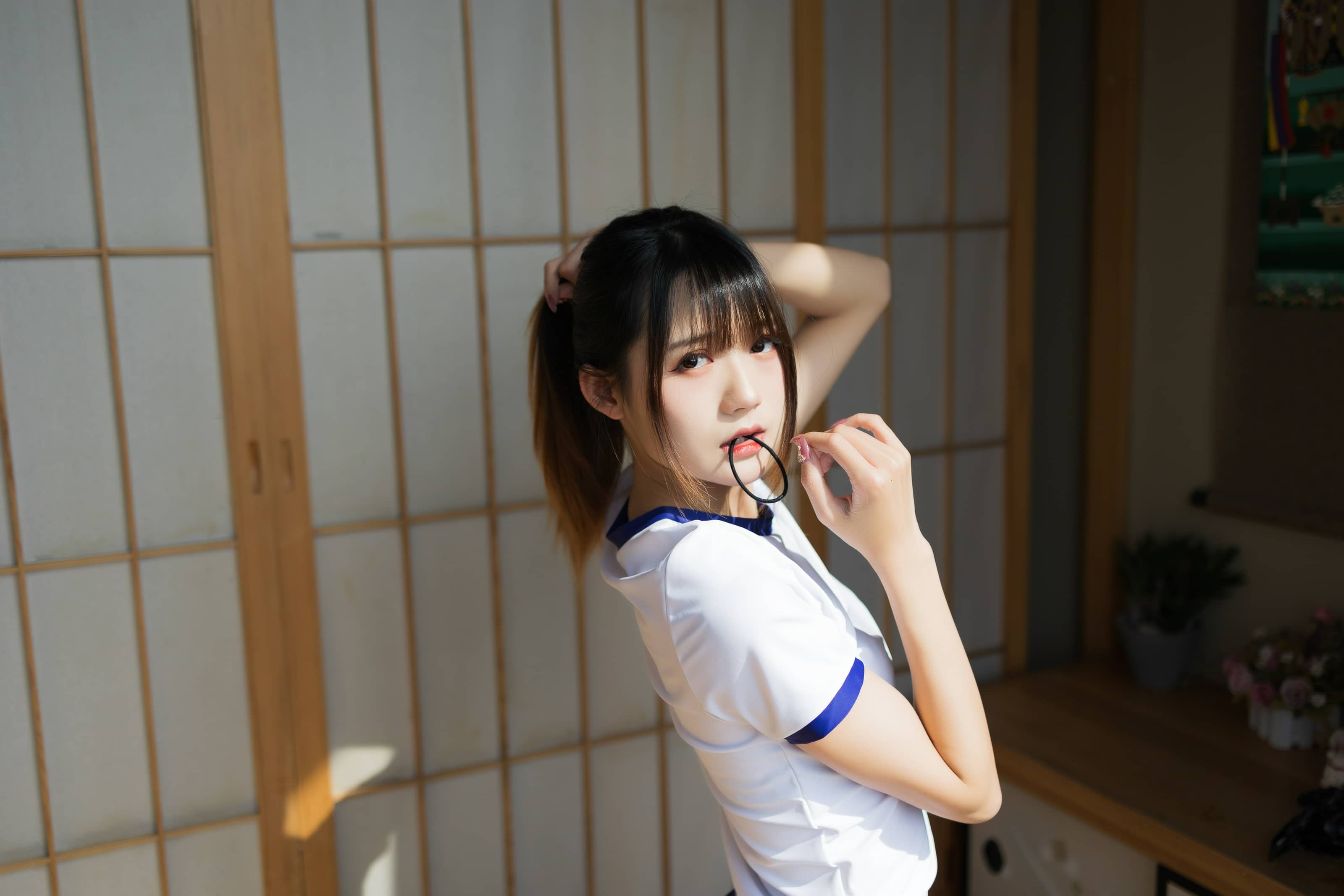 兔子Zzz不吃胡萝卜 NO.038 – 体操服少女 [36P]