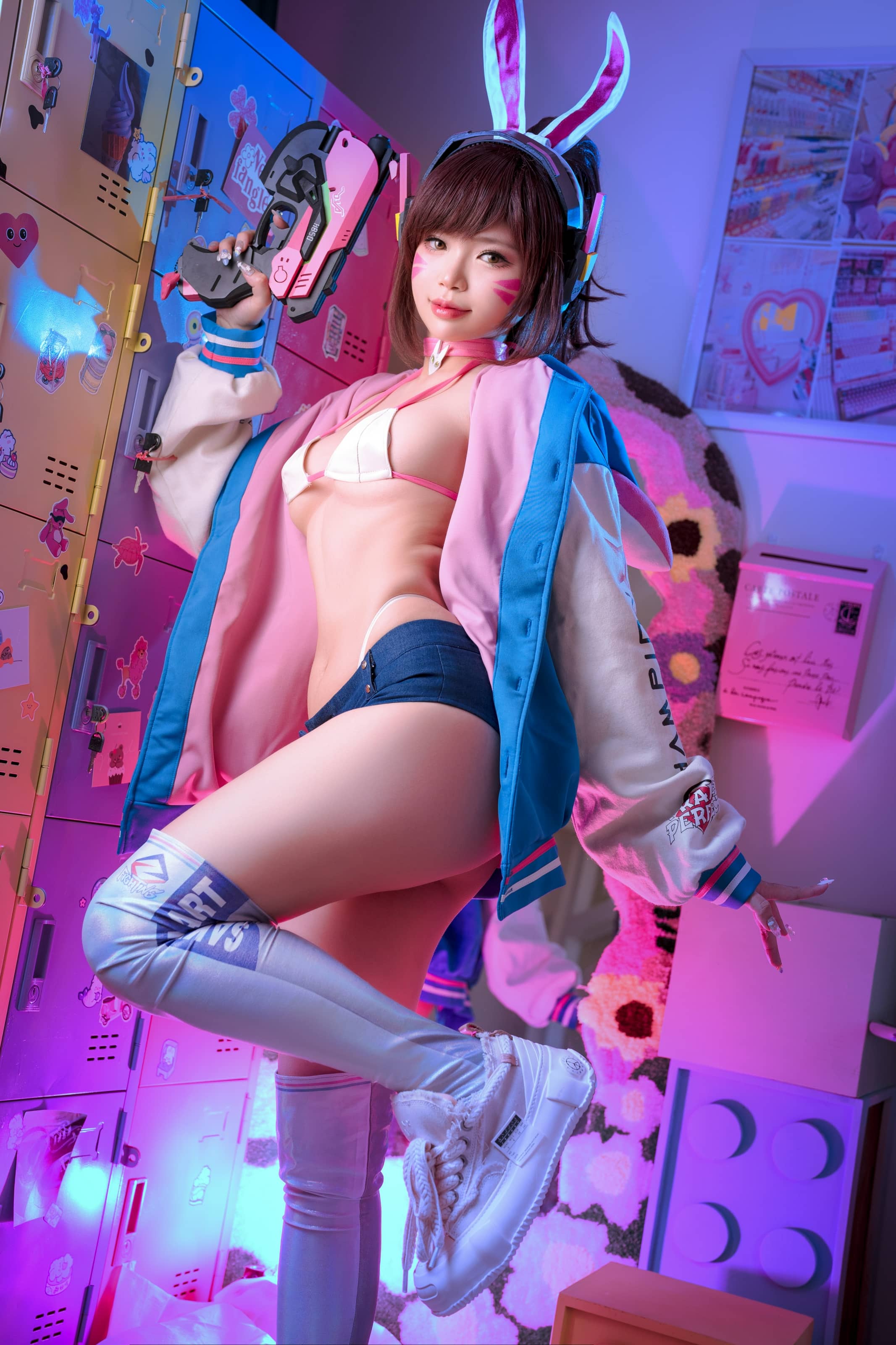 ZinieQ NO.076 – D.Va Sakimichan Art [39P]