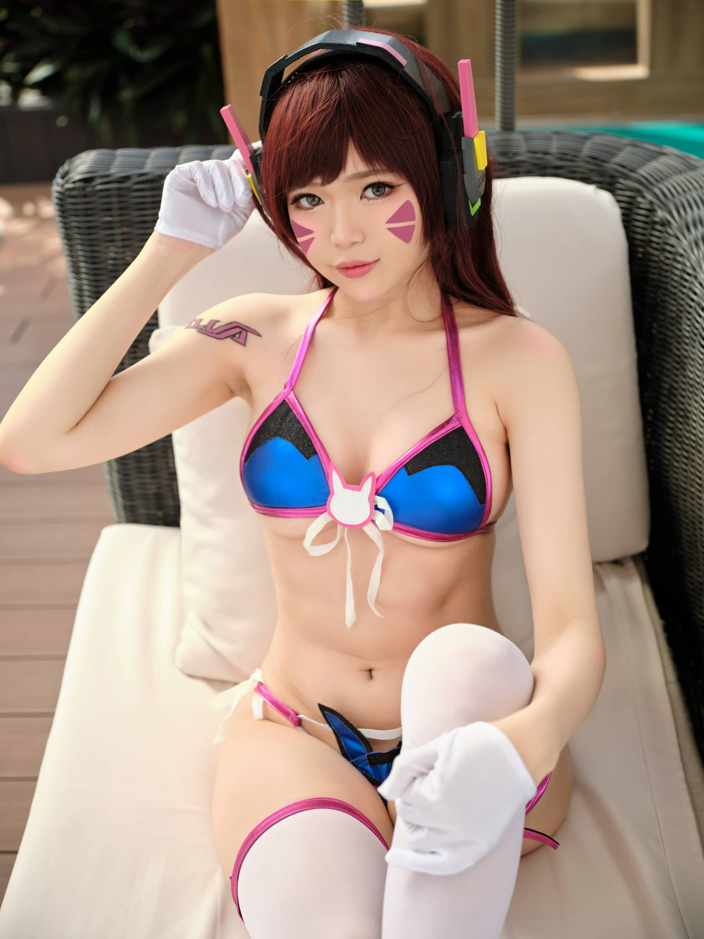 ZinieQ NO.095 – Overwatch DVA Swimsuit [11P]