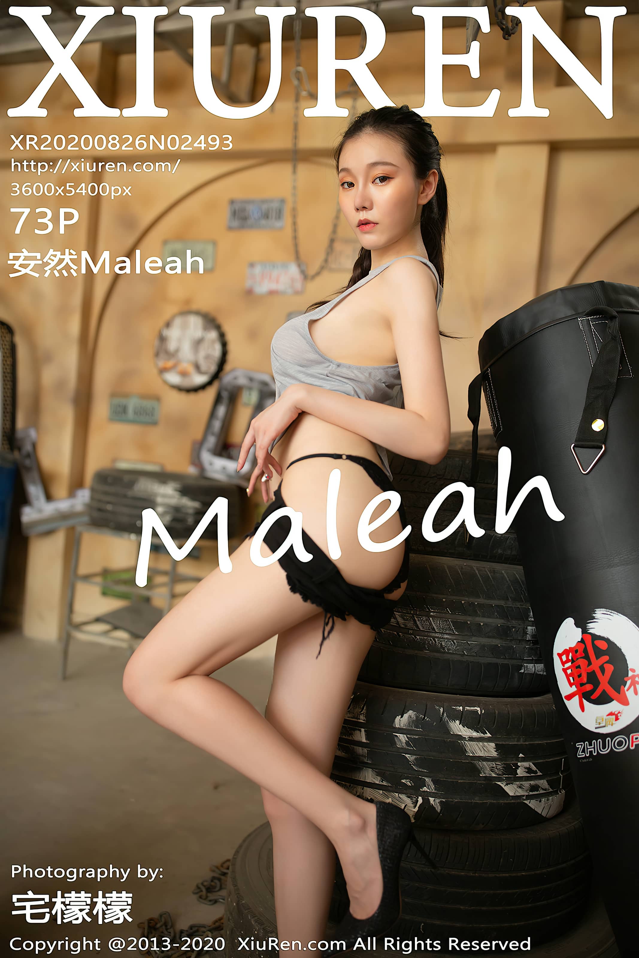 秀人网合集 NO. – 2020.08.26 No.2493 安然Maleah [74P]