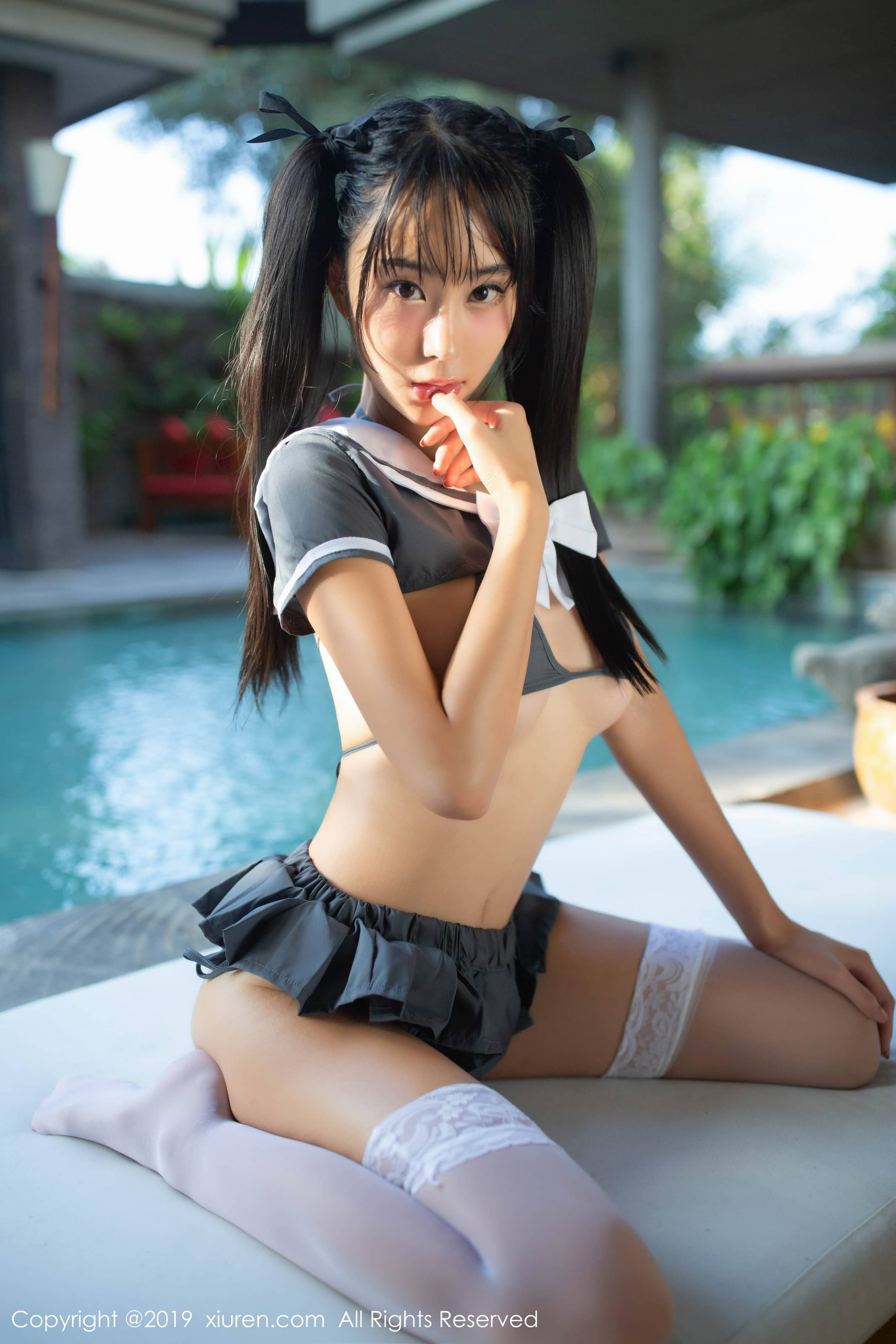 秀人网合集 NO. – 2019.08.07 No.1604 蓝夏Akasha [62P]