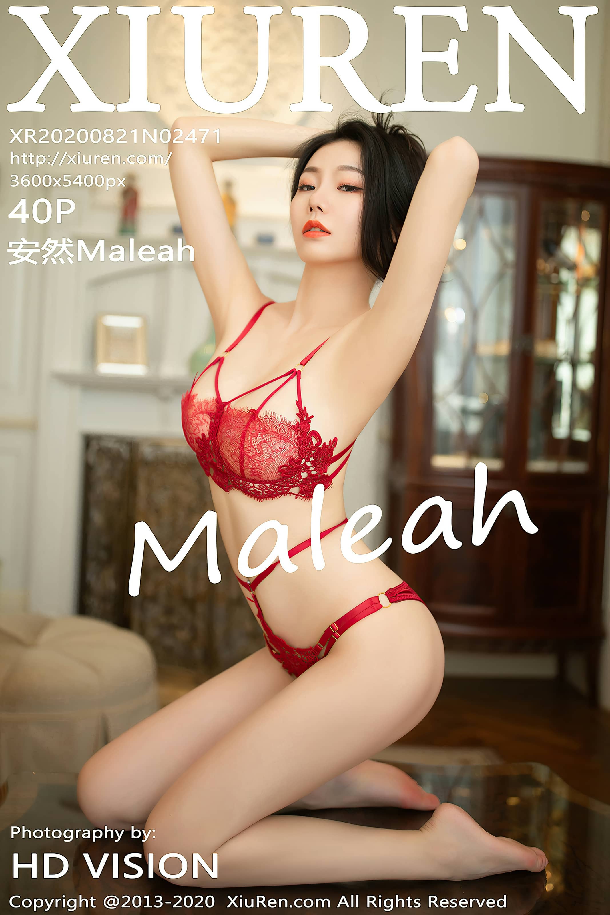 秀人网合集 NO. – 2020.08.21 No.2471 安然Maleah [41P]