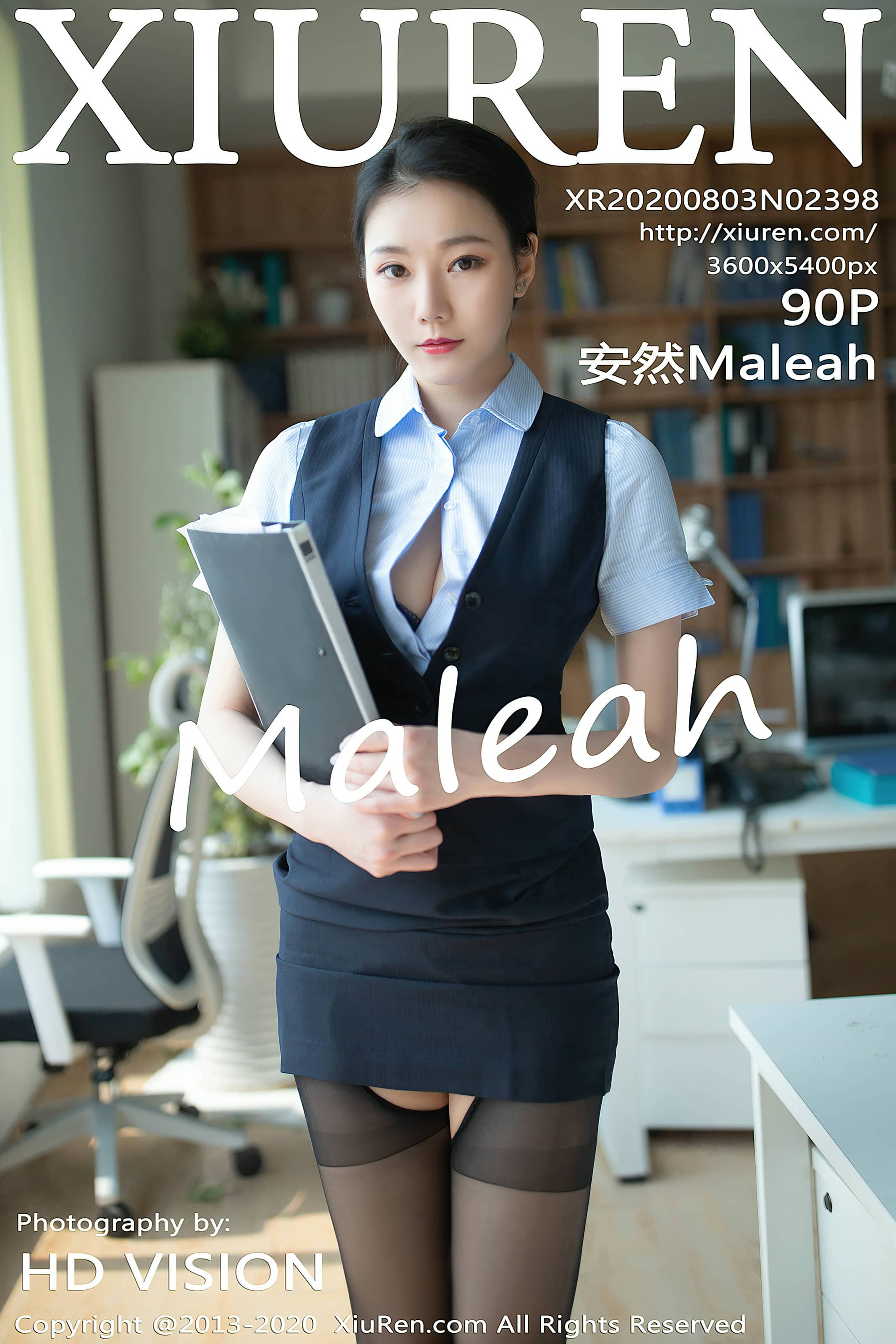 秀人网合集 NO. – 2020.08.03 No.2398 安然Maleah [91P]