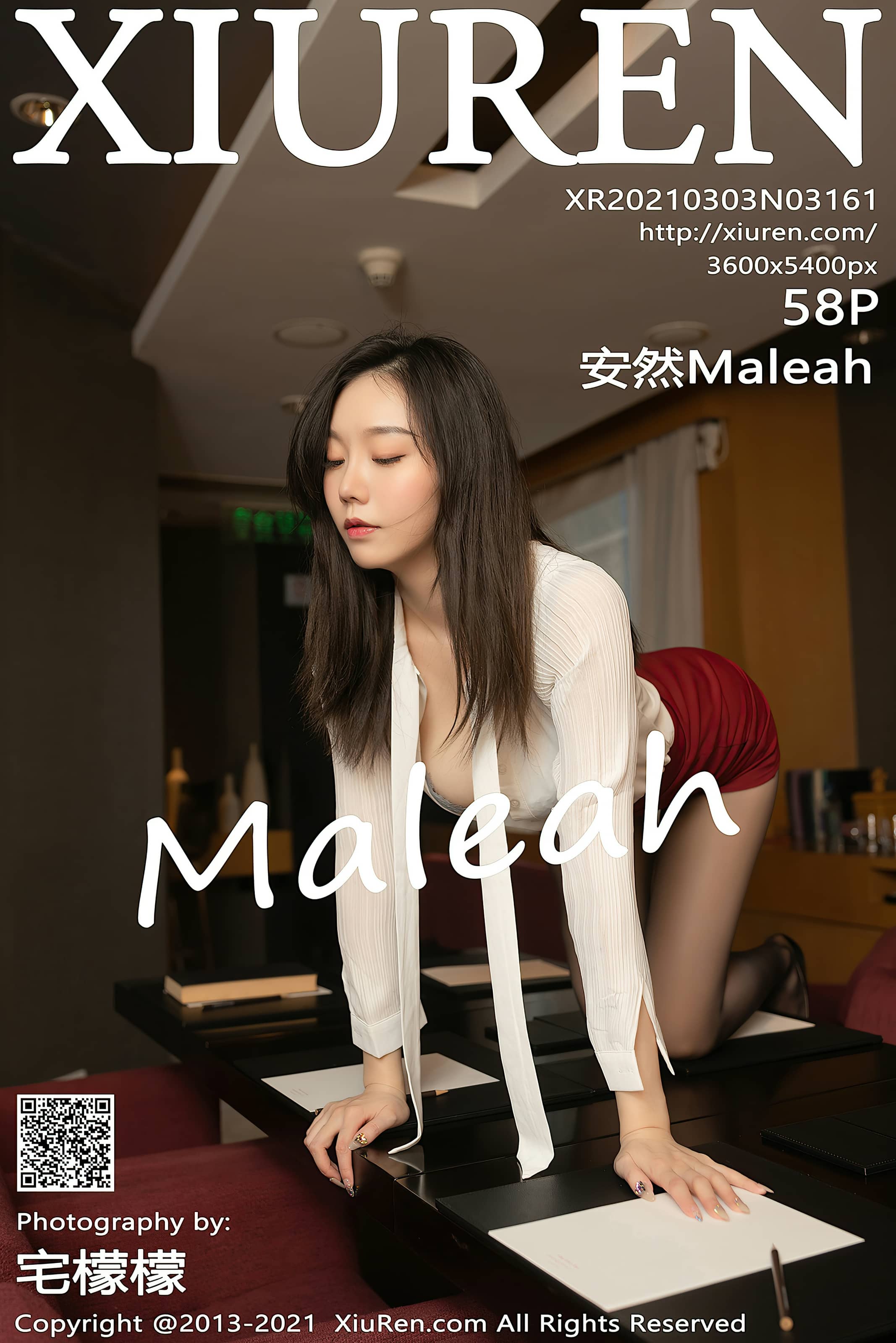 秀人网合集 NO. – 2021.03.03 No.3161 安然Maleah [59P]