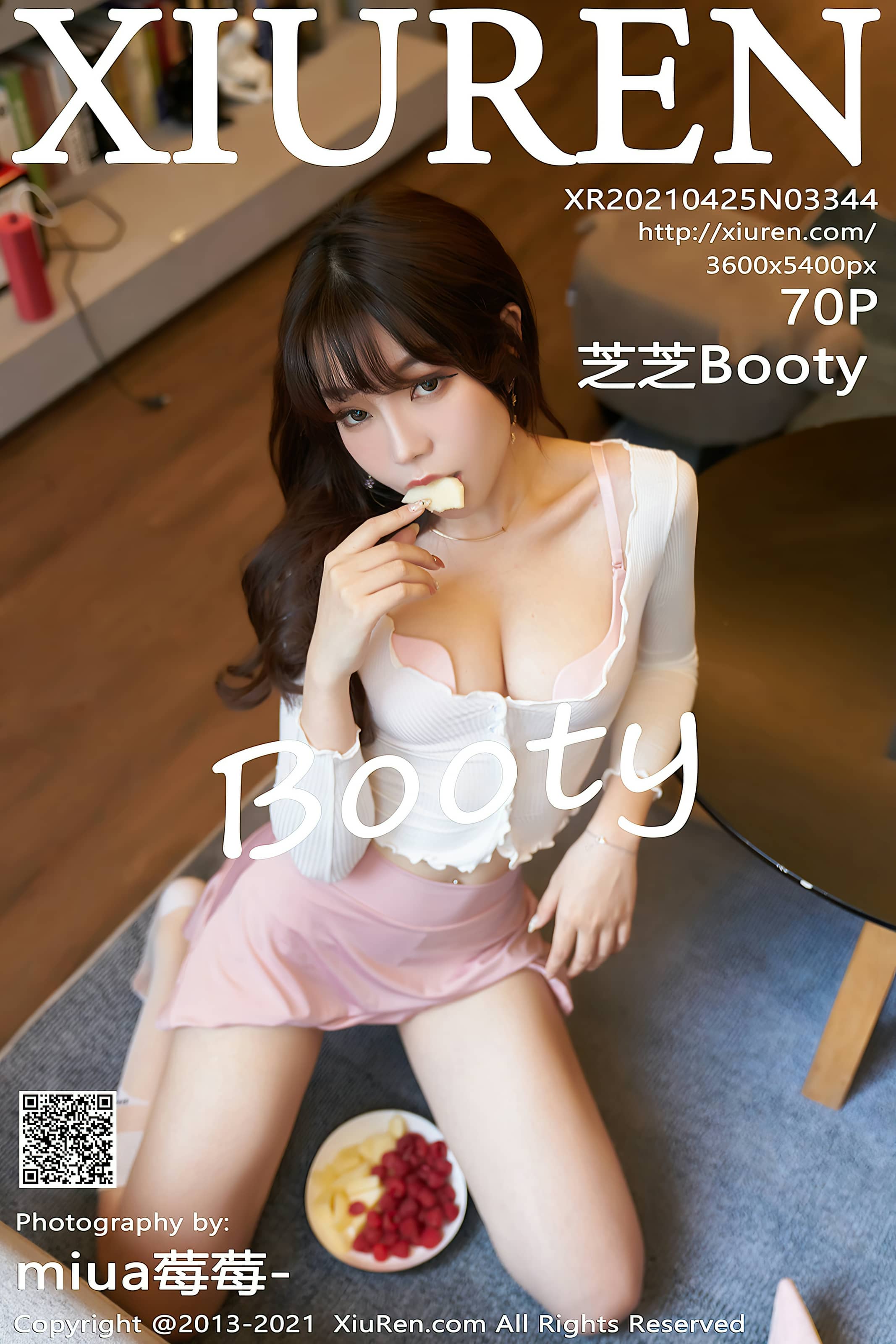 秀人网合集 NO. – 2021.04.25 No.3344 芝芝Booty [71P]