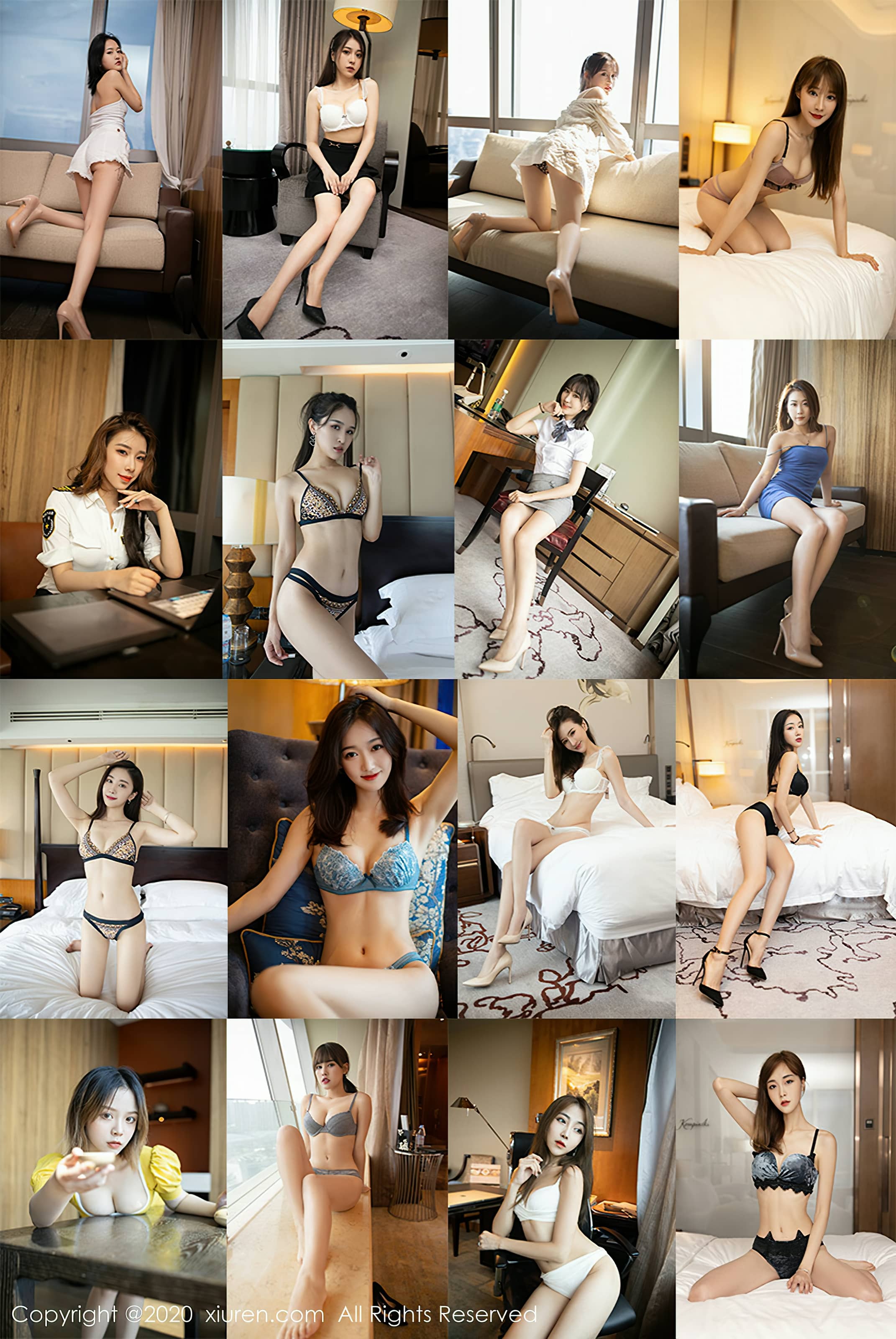 秀人网合集 NO. – 2020.09.29 No.2617 模特合集 [88P]