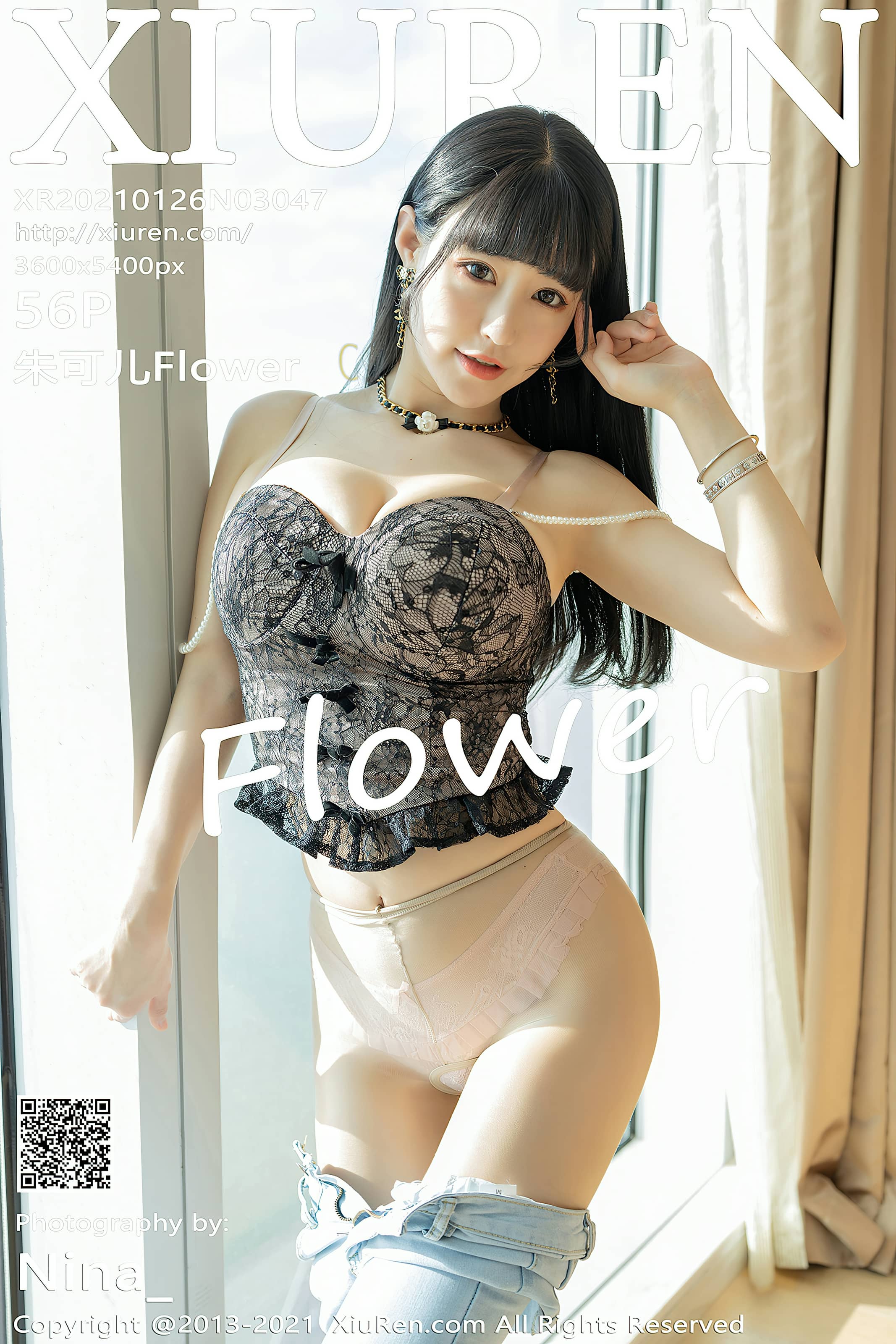 秀人网合集 NO. – 2021.01.26 No.3047 朱可儿Flower [57P]